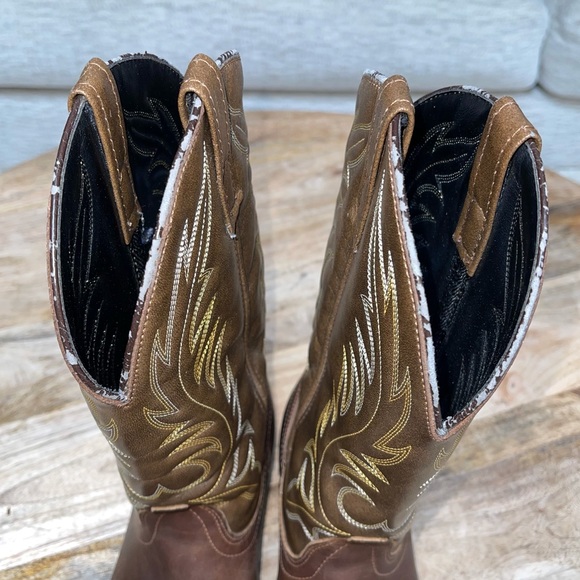 Laredo Leah Vamp Fox Western Cowboy Boot - Picture 9 of 13